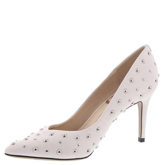 Circus by Sam Edelman Shoes - Circus by Sam Edelman White Studded Heels